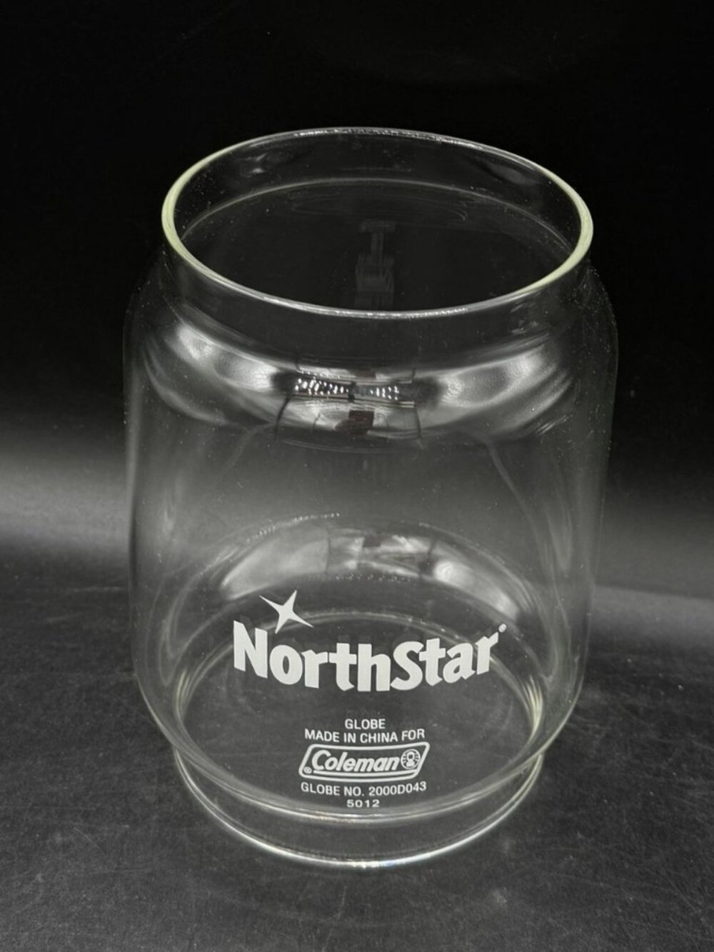 Coleman 2000-043R NorthStar Replacement Globe Clear Glass